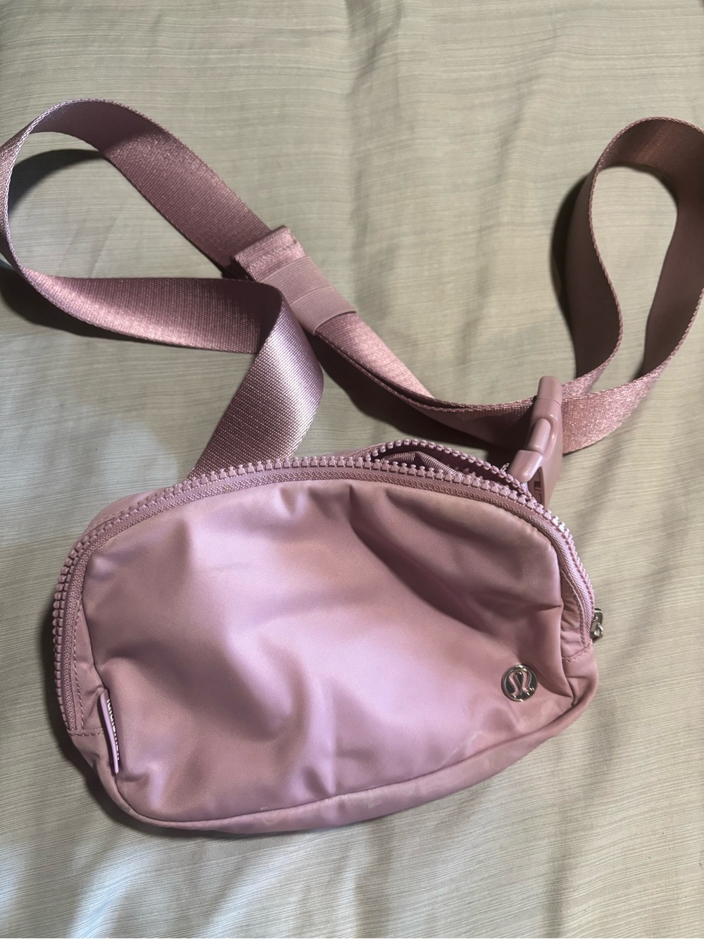 lululemon athletica Pink Crossbody Belt Bag
